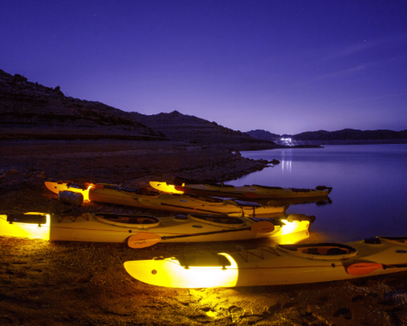 Sunset Guided Kayak Tour on Lake Mead
