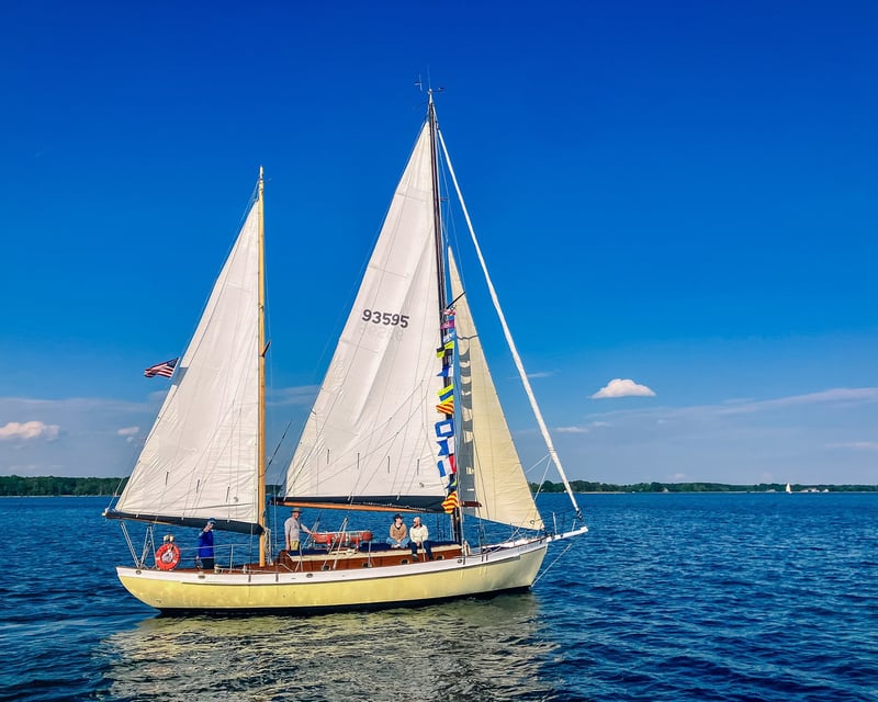Wine Tasting Sailboat Cruise in St. Michaels, MD