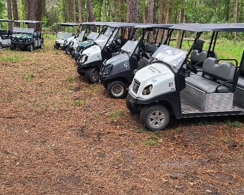 Explore Daufuskie Island on a 6-Seater Golf Cart Rental