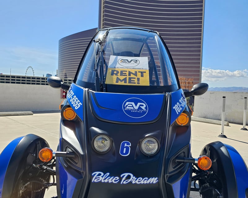 2-Seater Electric Vehicle Rental in Las Vegas