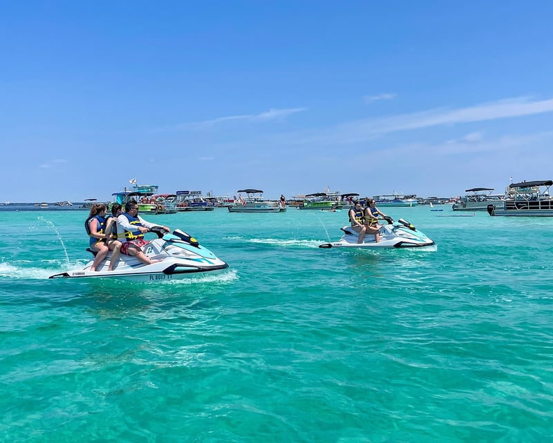 Jet Ski Rental in Destin Near Crab Island