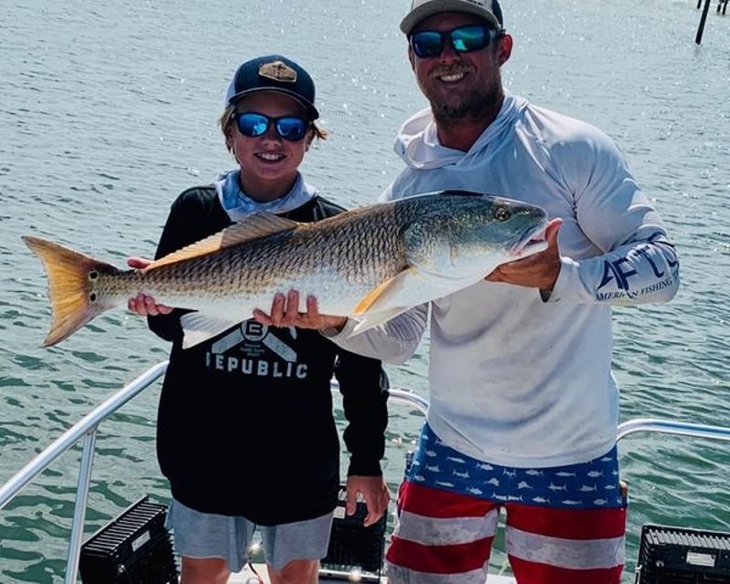 Kids Fishing Charter on Choctawhatchee Bay Near Destin
