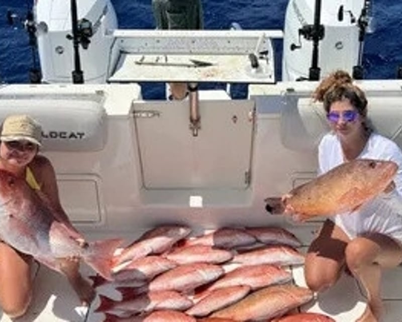 Private Offshore Red Snapper Fishing Charter in Gulfport