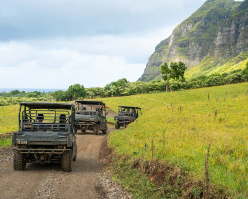UTV Tour of Hollywood Movie Sites at Kualoa Ranch