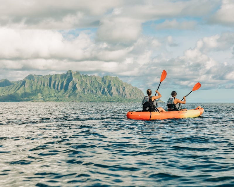 Self-Guided Coral Reef Kayak & Snorkel in Kaneohe Bay