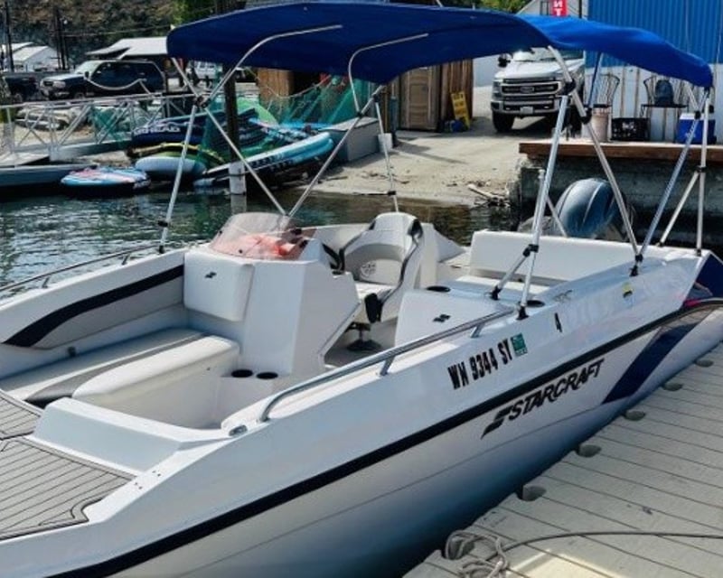 Chelan 17' Boat Rental