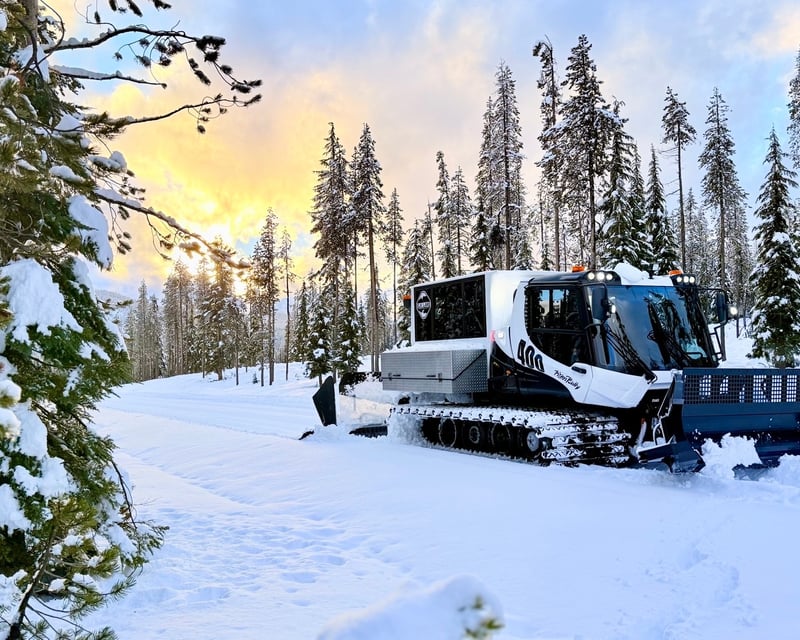 Snowcat Shuttle from Elk Lake Resort to Dutchman Flat