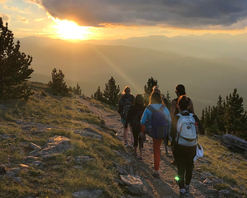 Guided Rocky Mountain Sunset Hike near Denver