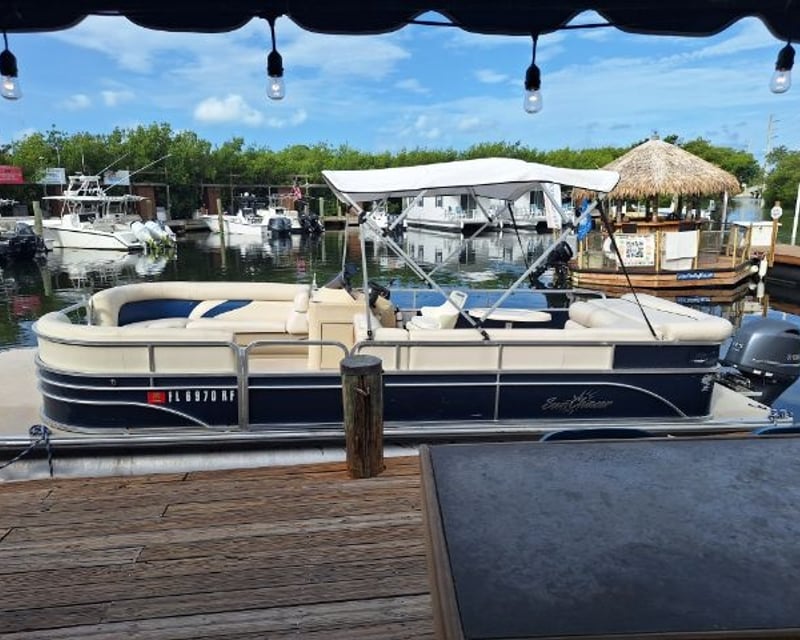 Key West 13-Person Pontoon Rental