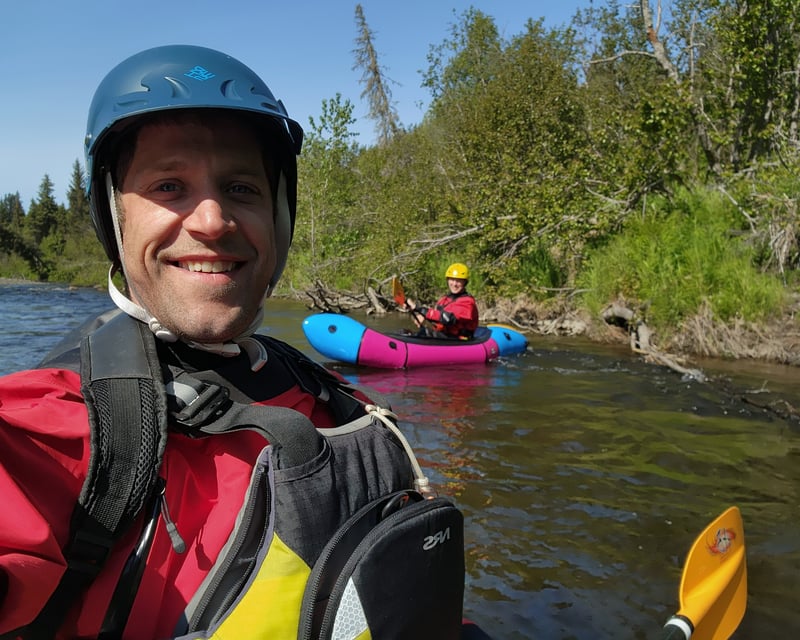 5-Hour Anchor River Pack-Rafting Tour