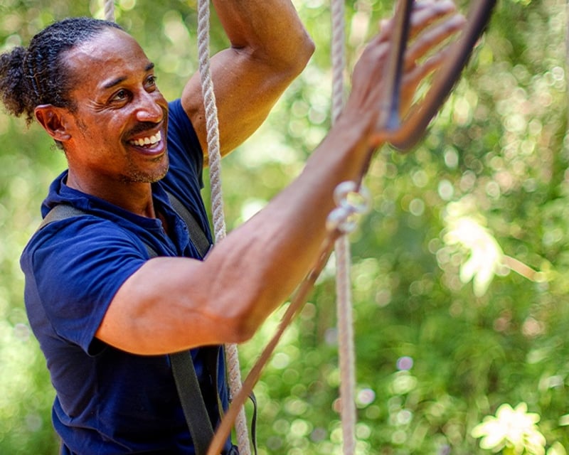 Climb An Aerial Adventure Tower In Kapolei