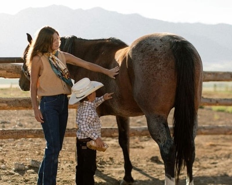 Guided Horseback Ride in Hyrum