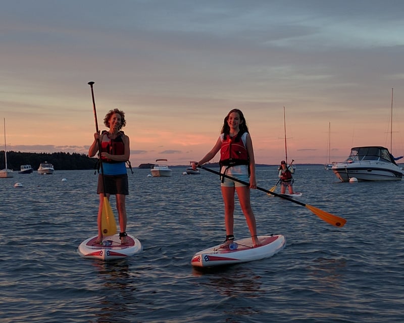 Sunset SUP Guided Tour In Portland