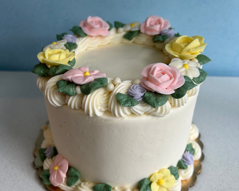 Private Mini Cake Decorating Party in Wilmette