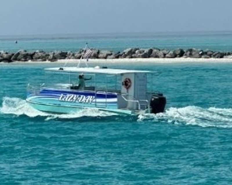Shared Crab Island Boat Charter from Destin