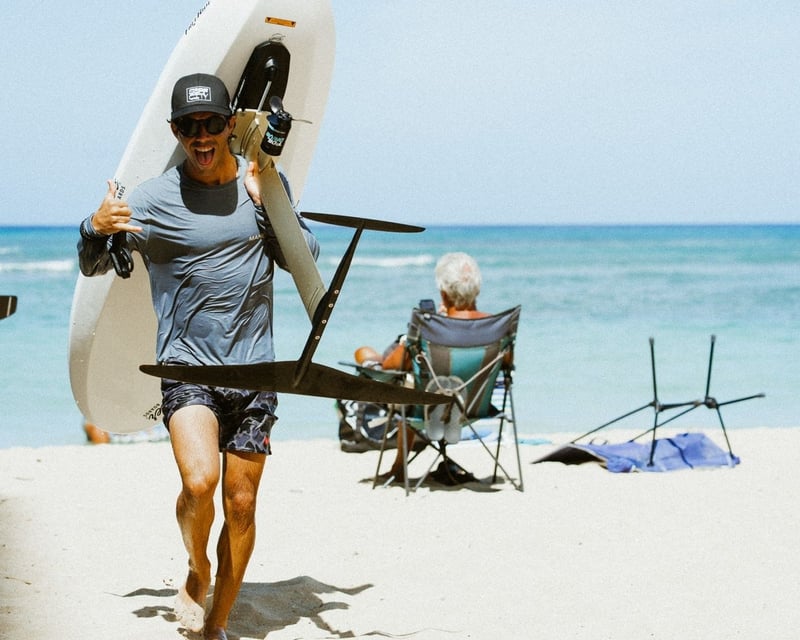 Private North Shore eFoil Lesson in Haleiwa