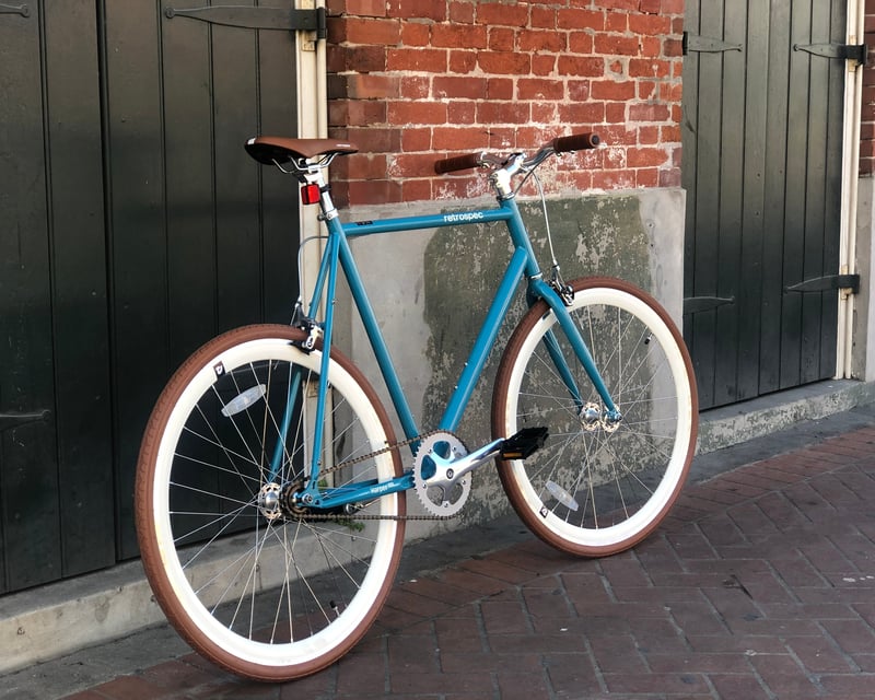 Single Speed Road Bike Rental in the French Quarter