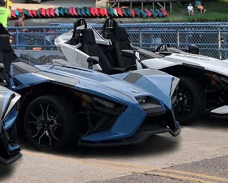 Ride a Polaris Slingshot Rental in Broken Bow