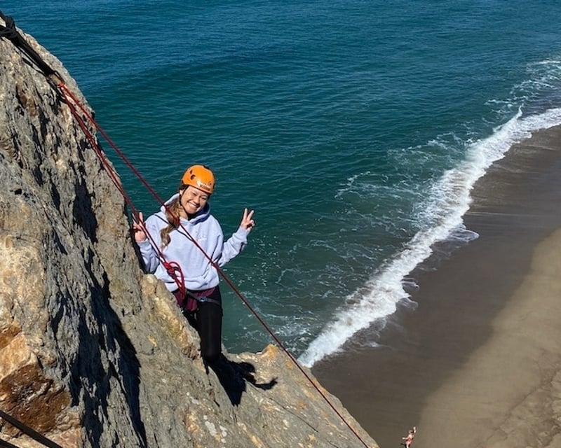 Group Rock Climbing at Point Dume