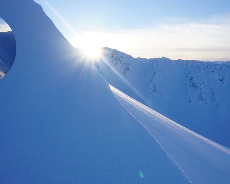 Half-Day Backcountry Ski Tour in Turnagain Pass