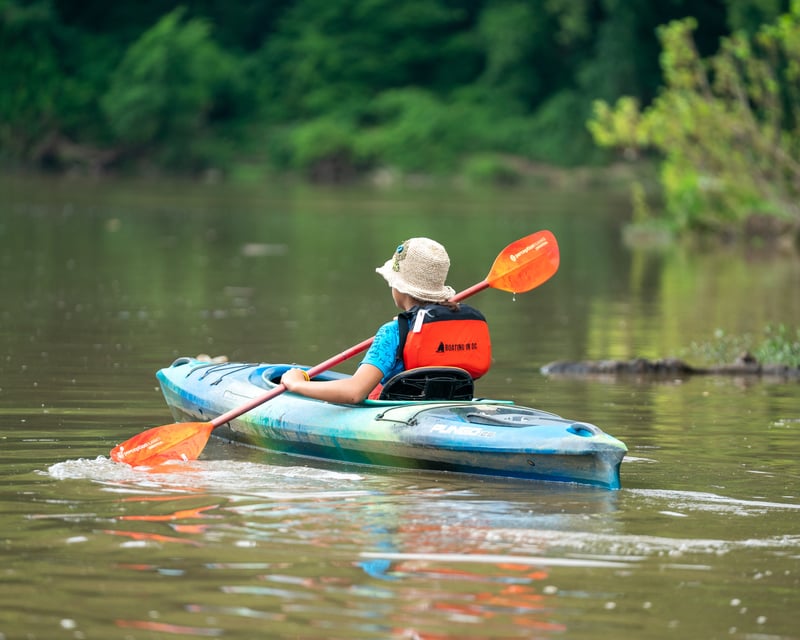 Single Kayak Rental on the Potomac River in DC