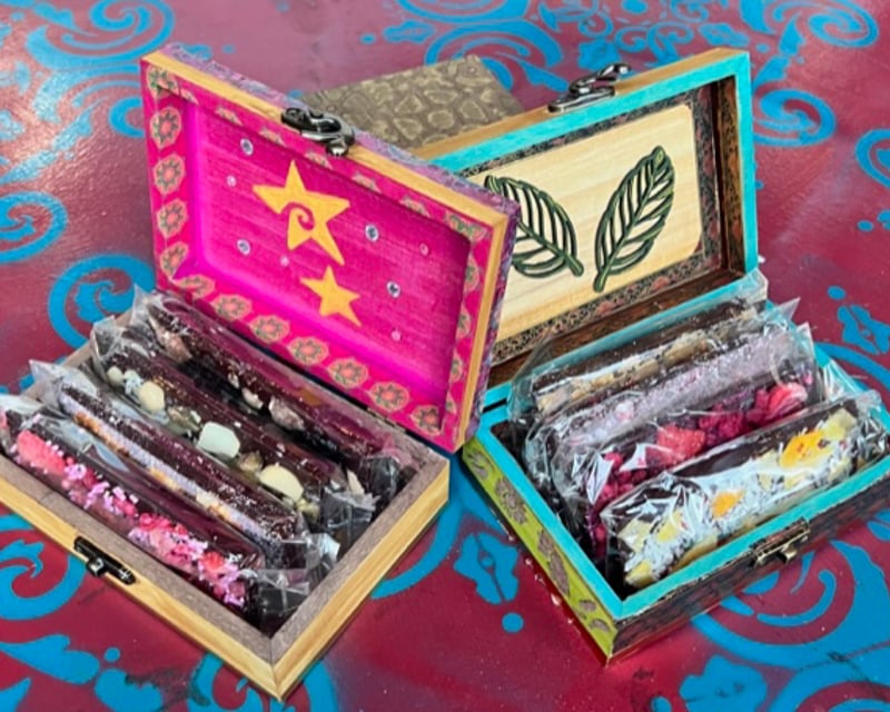 Chocolate Making & Box Painting Workshop in Santa Barbara