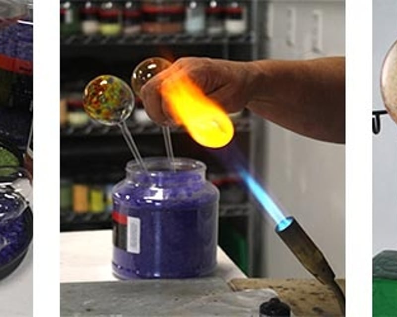 Denver Holiday Blown Glass Ornament Class