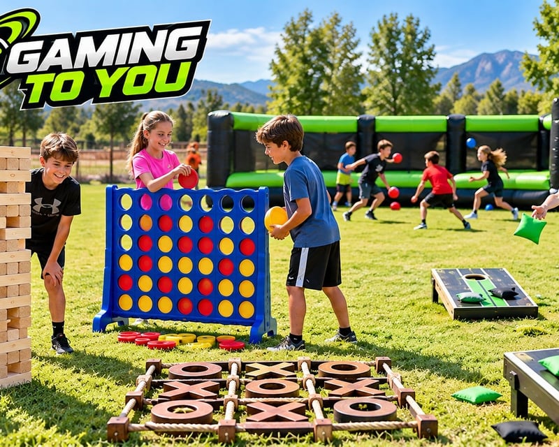 Mobile Giant Yard Games & Dodgeball in Colorado Springs