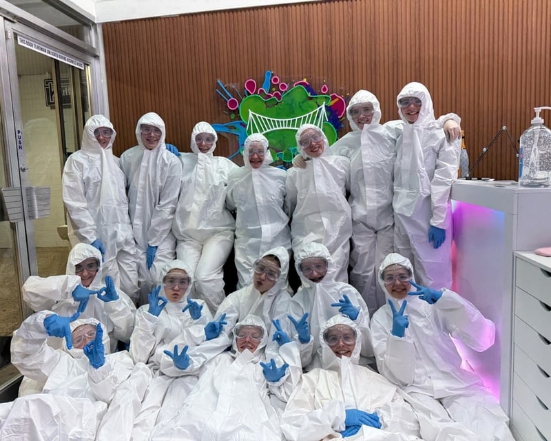 Glow-In-The-Dark Splatter Painting Party in Greenville
