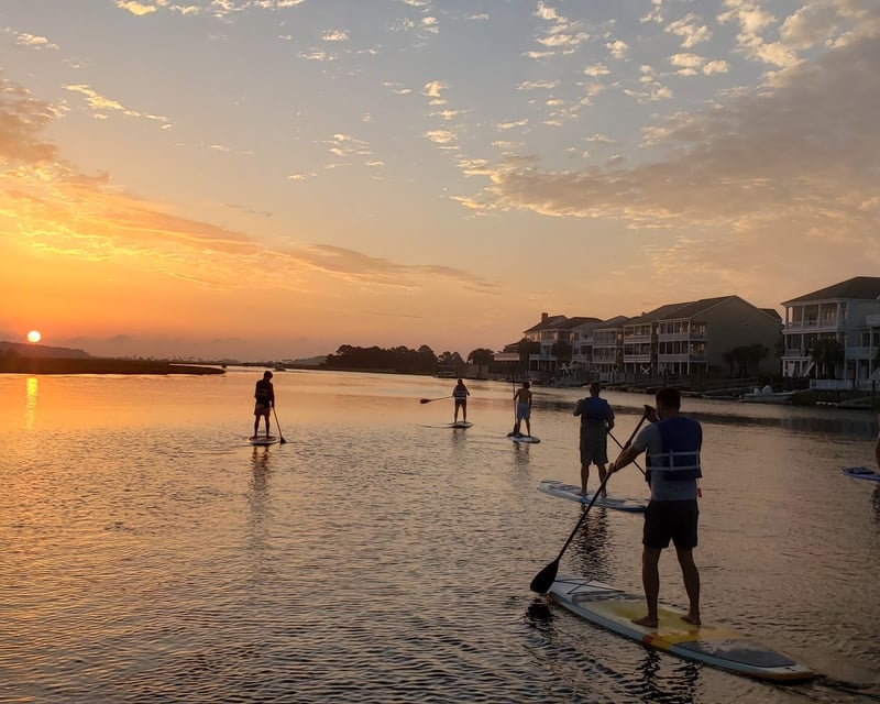 Sunrise Or Sunset Salt Marsh Kayak & Paddleboard Tour