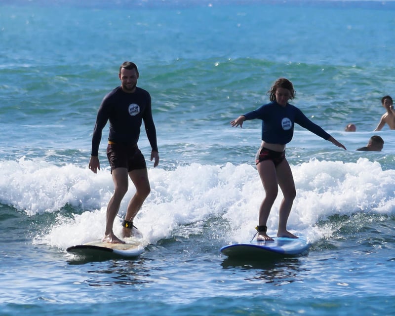 Private Surf Lesson for 2 in Haleiwa