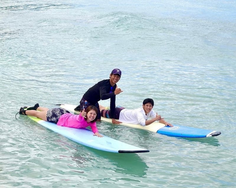Semi-Private Surf Lesson in Honolulu