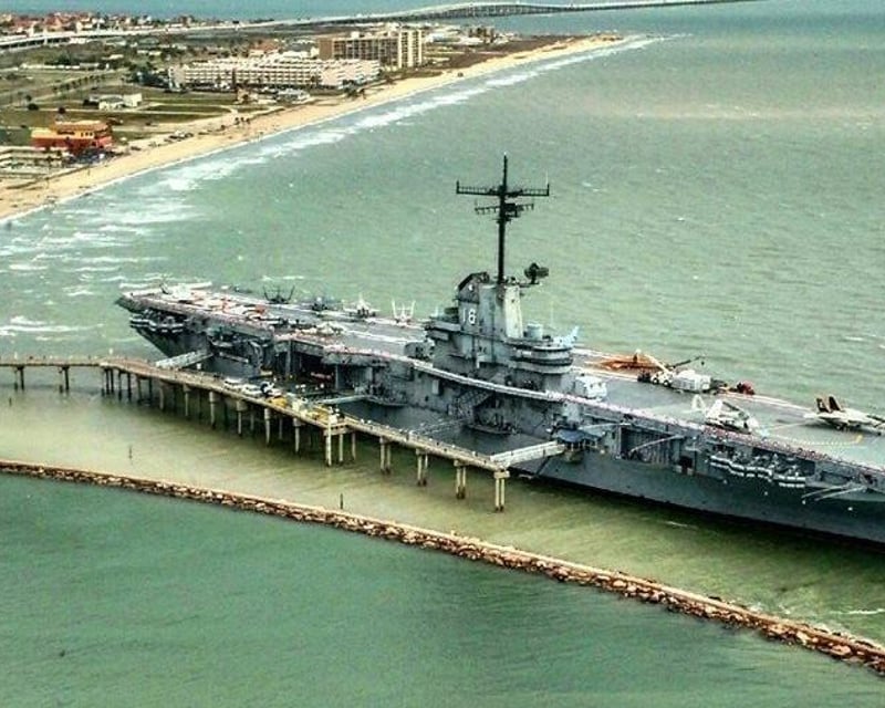Helicopter Tour Over Lydia Ann Lighthouse in Port Aransas