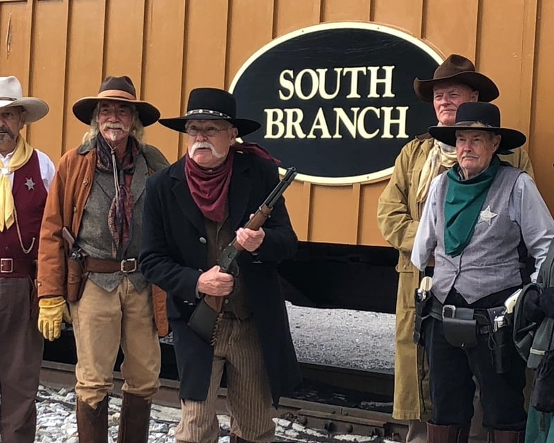 Wild West Express Train Ride With Live Cowboy Reenactors