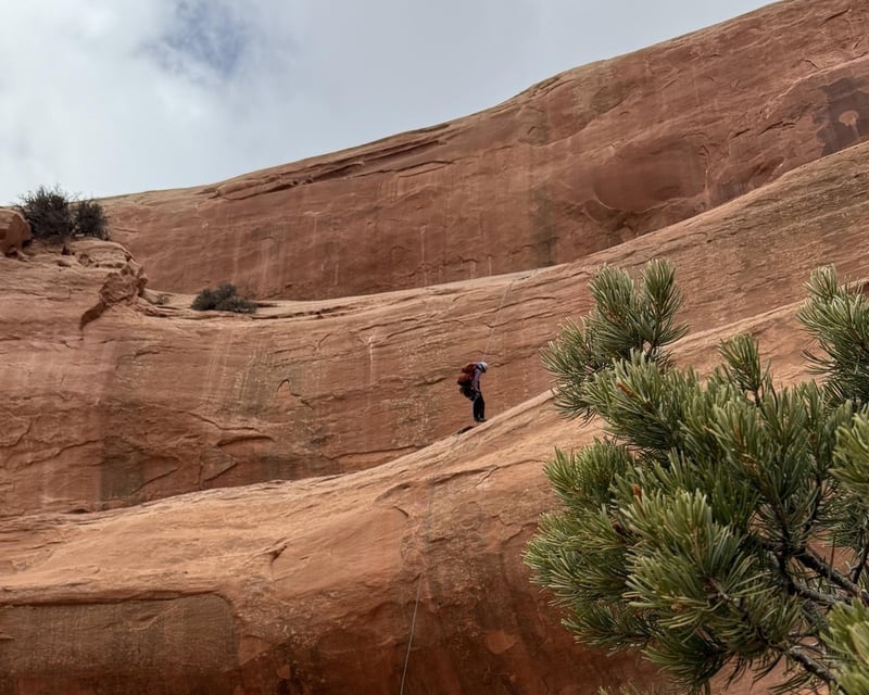 Private Mail Slot Canyoneering Tour in Moab