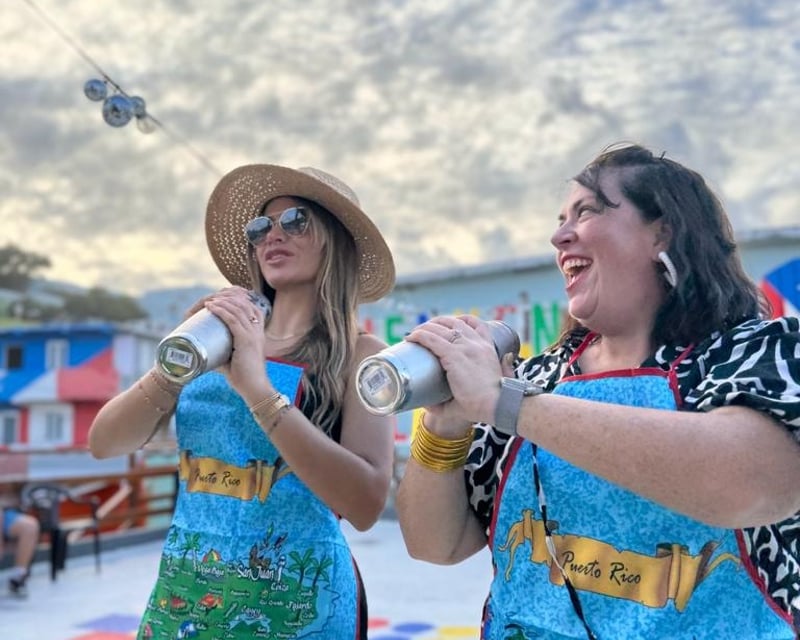 San Juan Food Tour with Salsa & Piña Colada