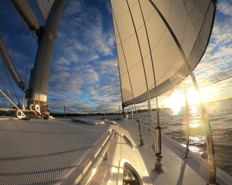 Private Sunset Sail & Dolphin Watch in Bluffton
