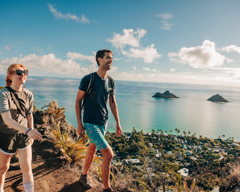 E-Bike, Hike & Snorkel Tour in Lanikai