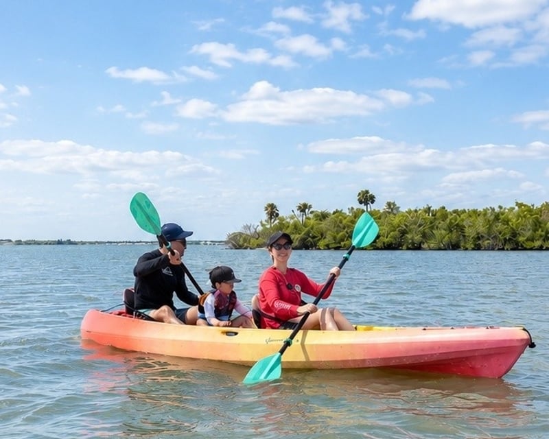 Tandem Kayak Rental at Sebastian Inlet State Park