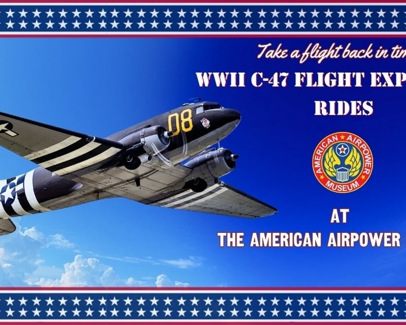 WWII C-47 Fall Foliage Flight Over Long Island