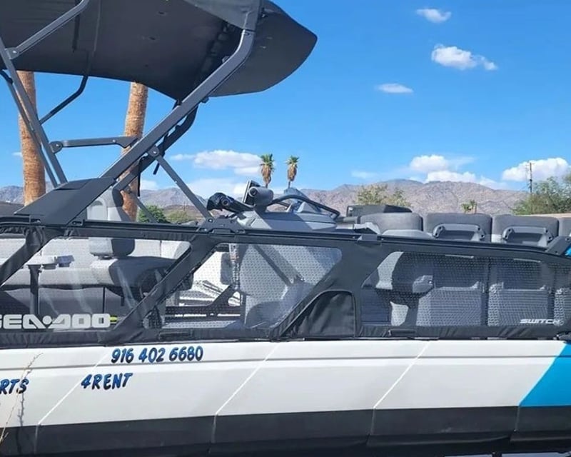 230 HP Pontoon Boat Rental in Lake Havasu City