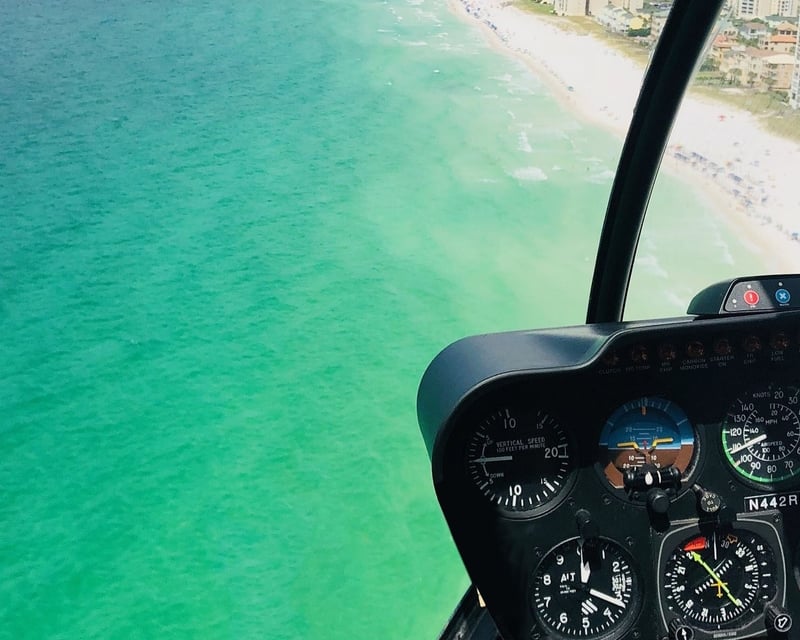 Fly a 5-Minute Emerald Coast Helicopter Tour