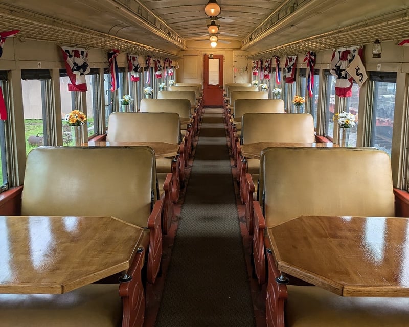 Fall Foliage Train Ride with Reserved Table in Milford, NY