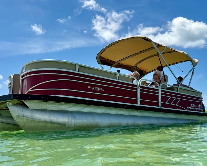 4-8 Hour Pontoon Rental in Holmes Beach