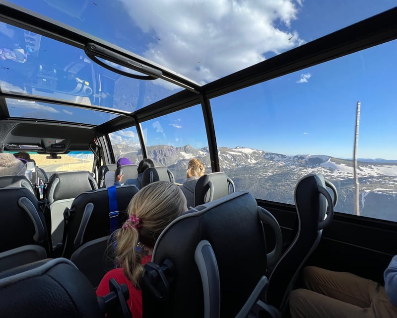Glass-Top Van Tour & Hikes in Rocky Mountain National Park