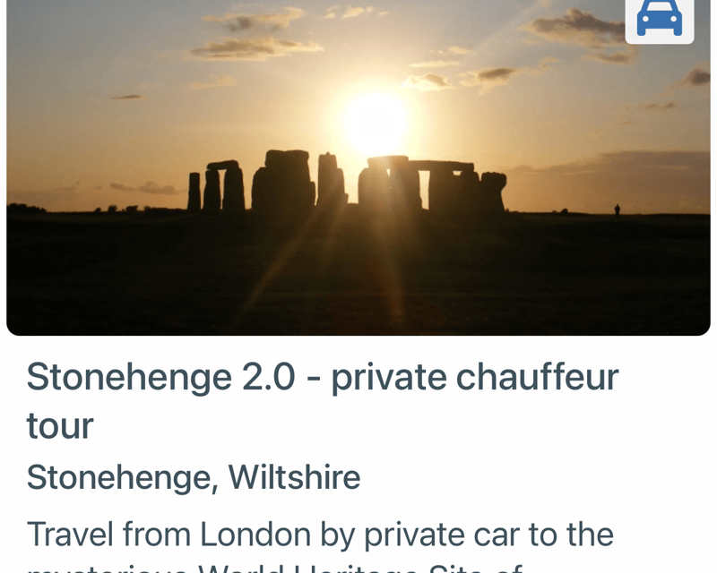 Private Stonehenge Tour from London with AI Archaeologist