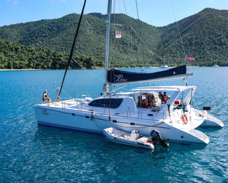 Full-Day Catamaran Charter in St. Thomas