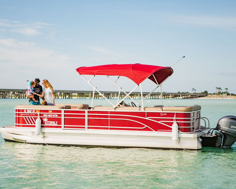 4-Hour Pontoon Boat Rental in Destin