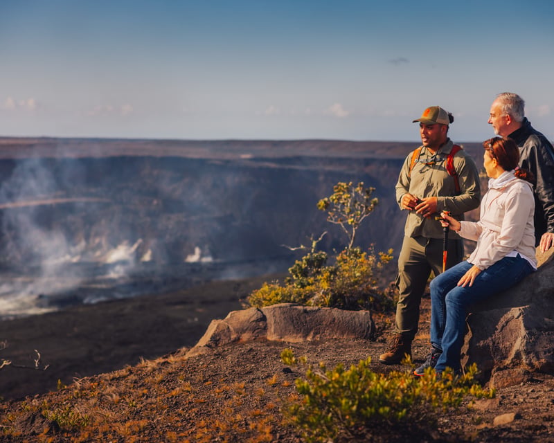 Hawaiʻi Volcanoes National Park Chocolate & Waterfalls Tour