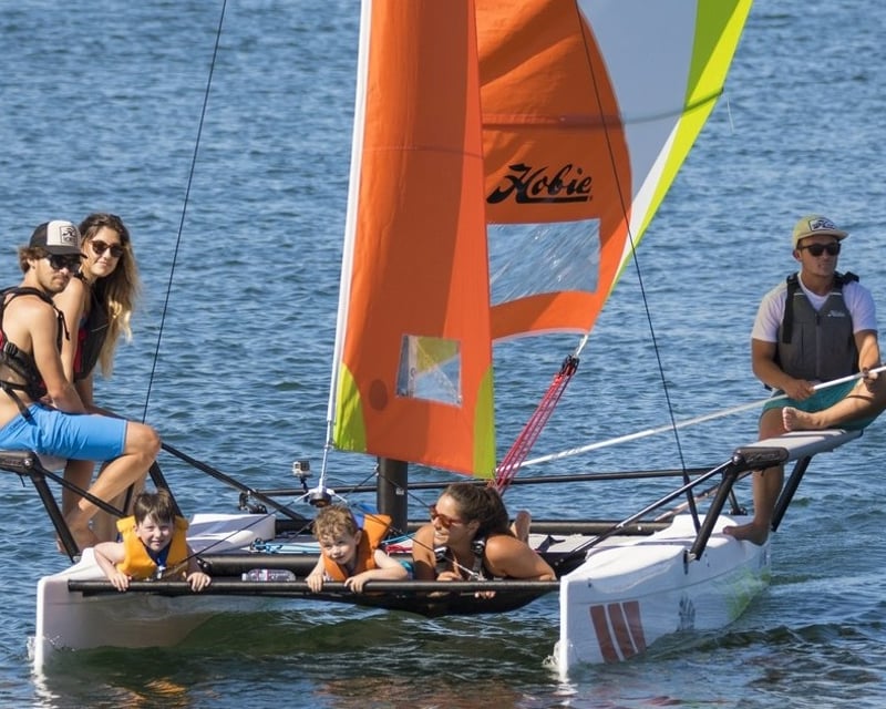 Key Biscayne 1-Hour Hobie Getaway Sailboat Rental